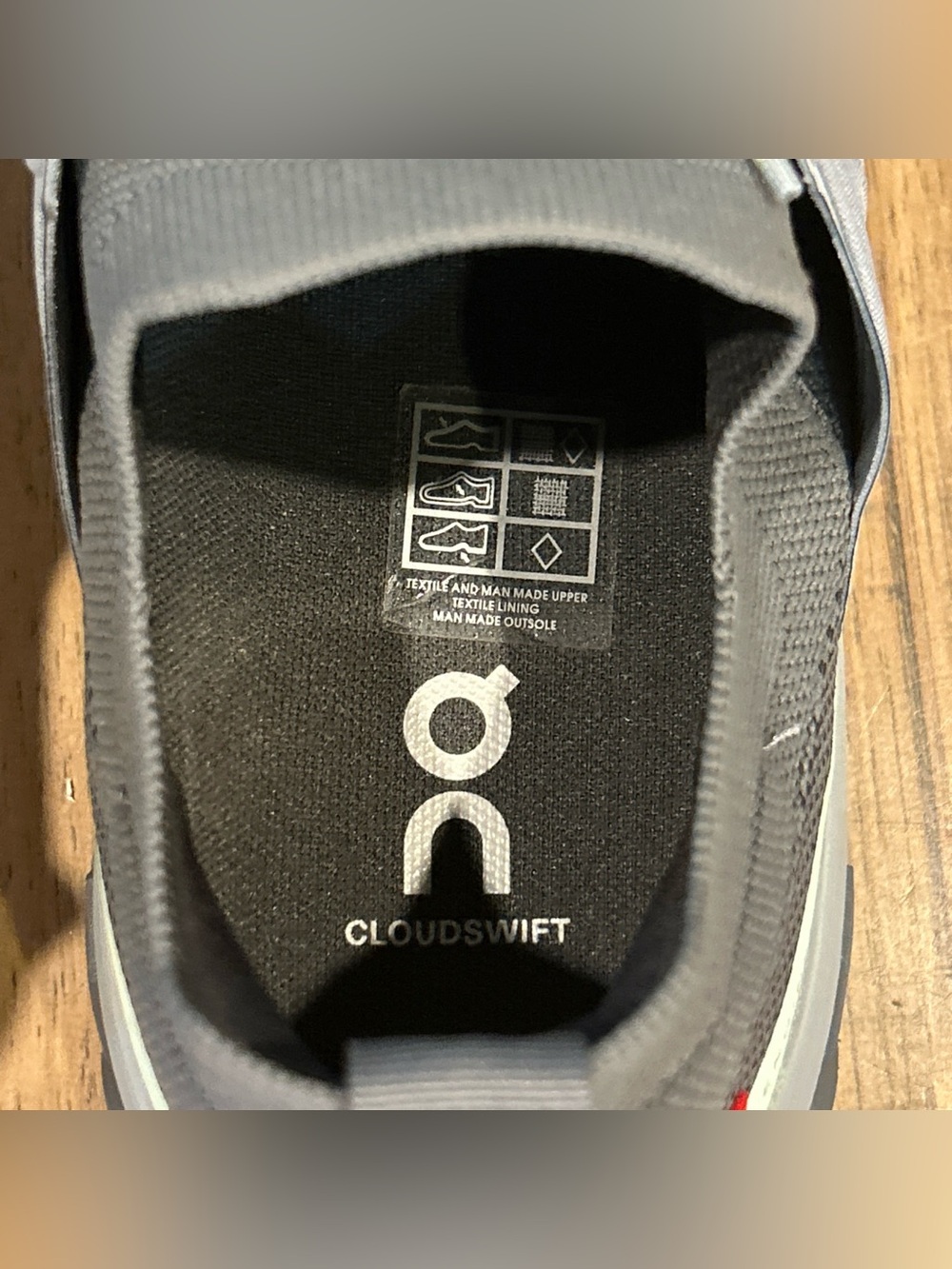 On Cloud Swift 3 Charcoal/Mint Women’s 10 running Jogging - Picture 9 of 12